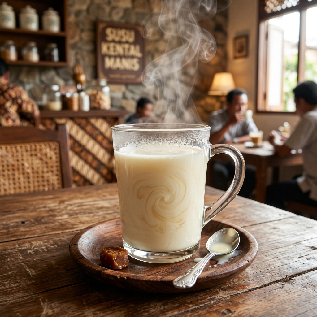Susu Kental Manis (Hangat)